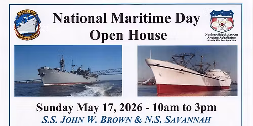 National Maritime Day May 17 10am to 3pm
