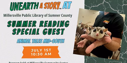 Summer Reading Special Guest: Animal Tales Midsouth