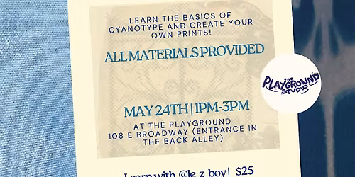 Cyanotype Workshop Beginner
