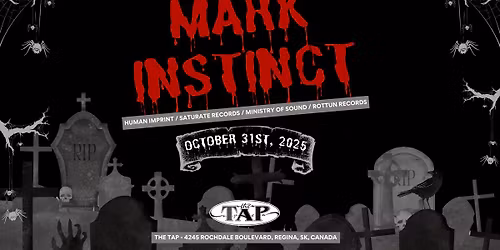 Mark Instinct - Live at The Tap - October 31st