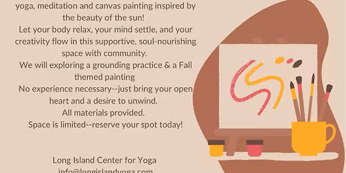 Move, Meditate, Create: Yoga, Meditation, Canvas Painting with Adrienne