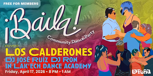 \u00a1BAILA! Community. Dance. Party - Live Salsa ft. Los Calderones