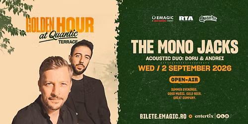 THE MONO JACKS (Acoustic Duo: Doru & Andrei) \u25cf QUANTIC \u25cf 2 SEPTEMBRIE