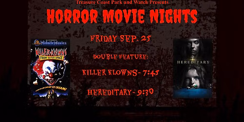 Grand Opening Of Drive In Horror Movie Nights | Killer Klowns | Hereditary