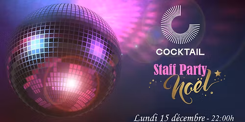 Staff Party de No\u00ebl du Cocktail