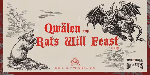 Qw\u00e4len [FI] \/ Rats Will Feast [FI] \/\/ 04.03 \/\/ XI20