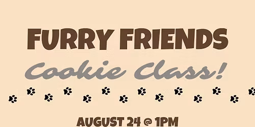Furry Friends Cookie Decorating Class!