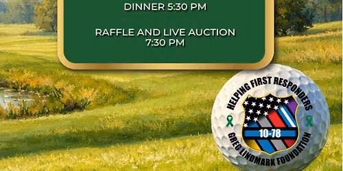 GREG LINDMARK FOUNDATION FUNDRAISER GOLF AND DINNER
