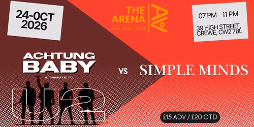 U2 vs Simple minds with Achtung baby frontman