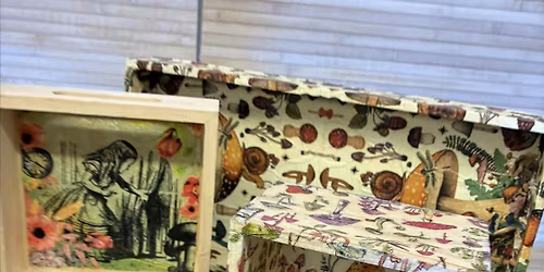 Decoupage Wooden Tray