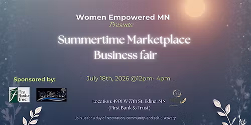 Summertime Marketplace Business Fair
