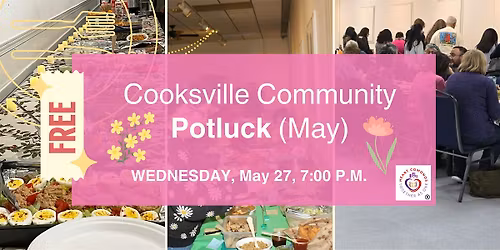 Cooksville Community Potluck (May)