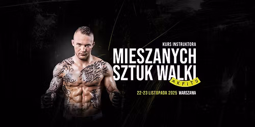 Kurs Instruktora MMA |  Emil R\u00f3\u017cewski