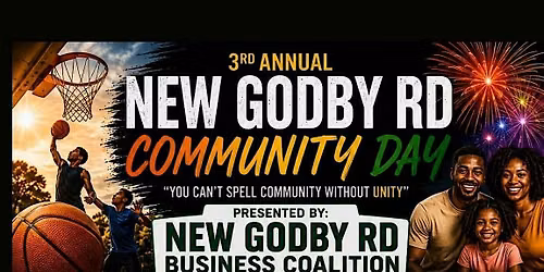 THE NEW GODBY ROAD COMMUNITY DAY IS HERE! One day. One community. One c