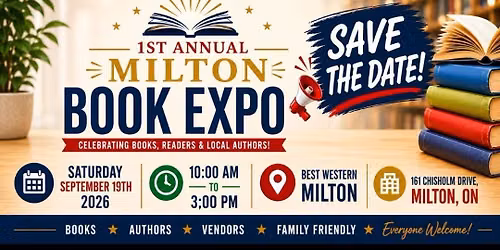 1st Annual Milton Book Expo