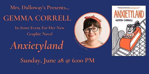 Gemma Correll's ANXIETYLAND In-Store Event And Book Signing