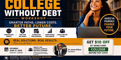 Finish College Without Debt Workshop