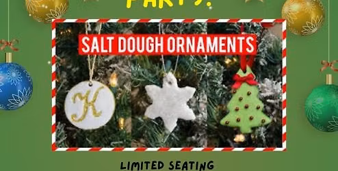 FREE - Kids Yule Ornament Party - Limited Seating! Please bring a can good to donate to community