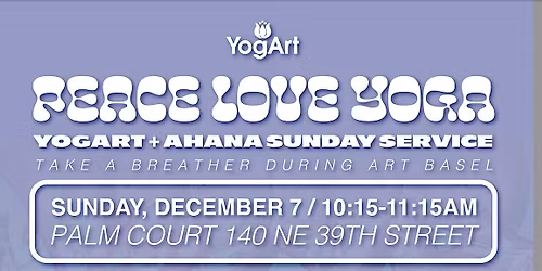 YOGART SUNDAY SERVICE