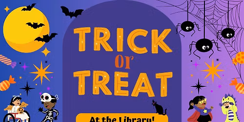 Trick or Treat at the Library!