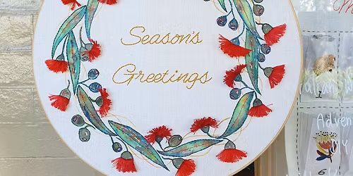 Australian Natives Watercolour & Embroidery Workshop