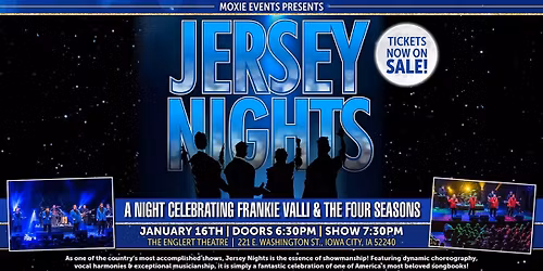 New Jersey Nights - Celebrating Frankie Valli and The Four Seasons