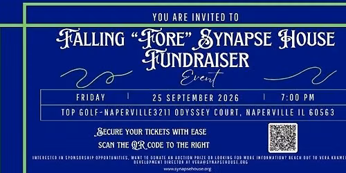 Falling "Fore" Synapse House Fundraiser