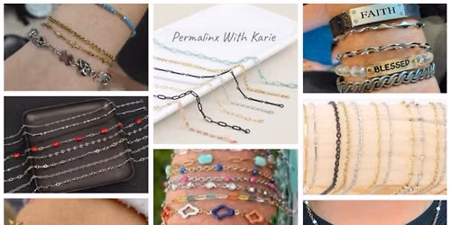 Permanent Jewelry Pop Up During Witches Night Out