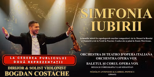 SIMFONIA IUBIRII - Iasi - ora 17:00