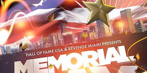 MEMORIAL DAY WEEKEND  AT REVENGE MIAMI
