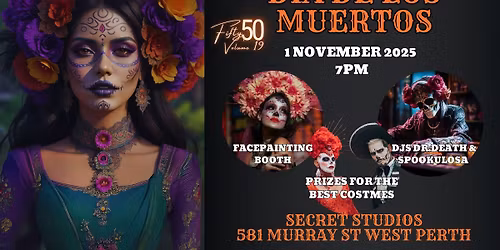 Fifty50 Volume 19 - Dia De Los Muertos Bachata & Kizomba Party