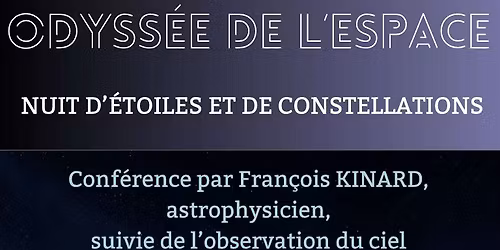 Soirée Odyssée de l'Espace