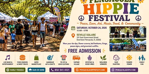 \ud83e\udd41 Calling All Drummers! Join the Community Drum Circle at the Pensacola Hippie Festival \u2013 SevilleSt