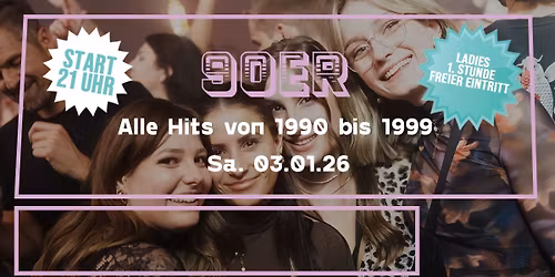 90er Party | Alle Hits von 1990 bis 1999 - Ladies erste Stunde FREE