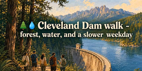 Cleveland Dam walk - forest, water, and a slower weekday