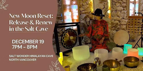 New Moon Reset: Release & Renew in the Salt Cave