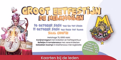 Groot eetfestijn De Melkmoilen