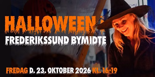 Halloween i Frederikssund bymidte 2026