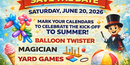Annual schools out for summer celebration!