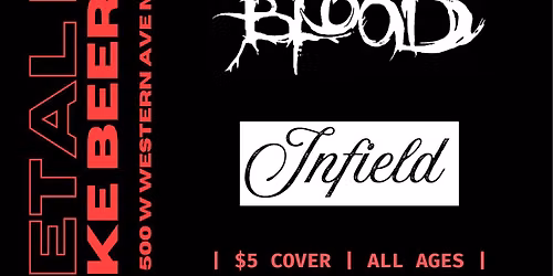 7\/25 BENEATH THE HAIGHT \/ WITHHOLD THE BLOOD \/ INFIELD