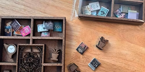 Mini Bookshelf Craft Day \ud83d\udcda