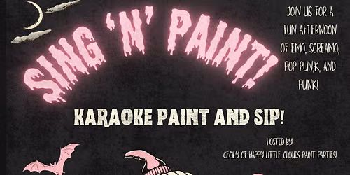 Emo vs. Pop Punk Sing and Paint- Halloween Edition!