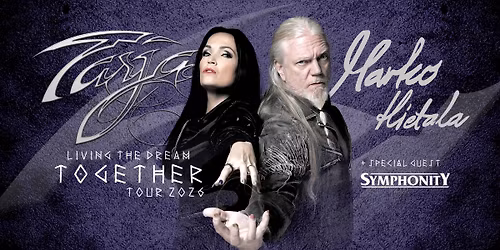 TARJA TURUNEN & MARKO HIETALA \u201eLiving the Dream TOGETHER Tour 2026\u201c - ZL\u00cdN, hala Datart