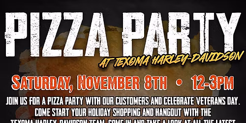 Veterans Pizza Party! 