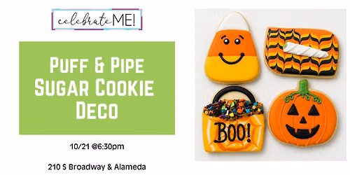 Puff & Pipe: Halloween Cookie Decorating