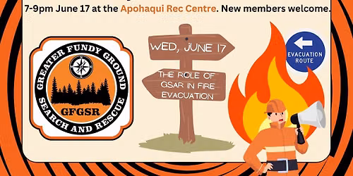 \u26d1 GFGSAR Training: The Role of GSAR in Fire Evacuation (New Members Welcome!)