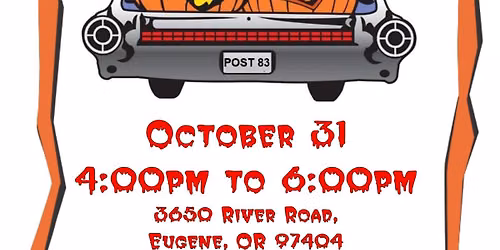  Community Halloween Trunk or Treat @ American Legion