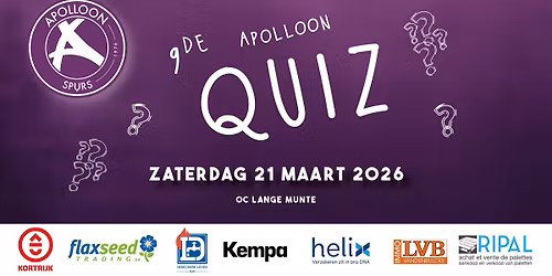 9de Apolloon Spurs Quiz