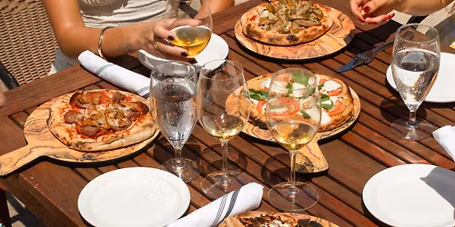Pizza in the Vineyard Piazza