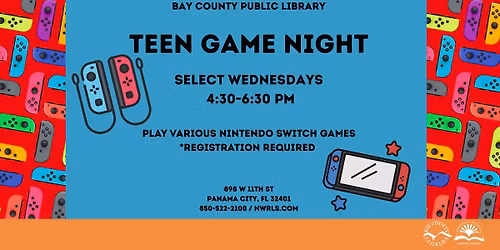 Teen Game Night (Ages 13 - 18)